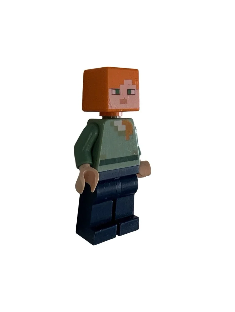 Lego Minecraft Alex MIN017 21128 21121 21169 21144 Minifigure Mini Minature